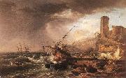 VERNET, Claude-Joseph Storm with a Shipwreck oil painting